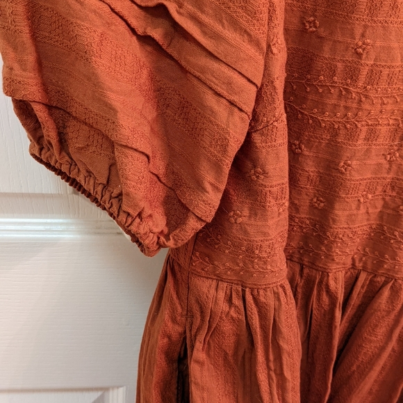 Universal thread rust orange dress - Picture 5 of 6